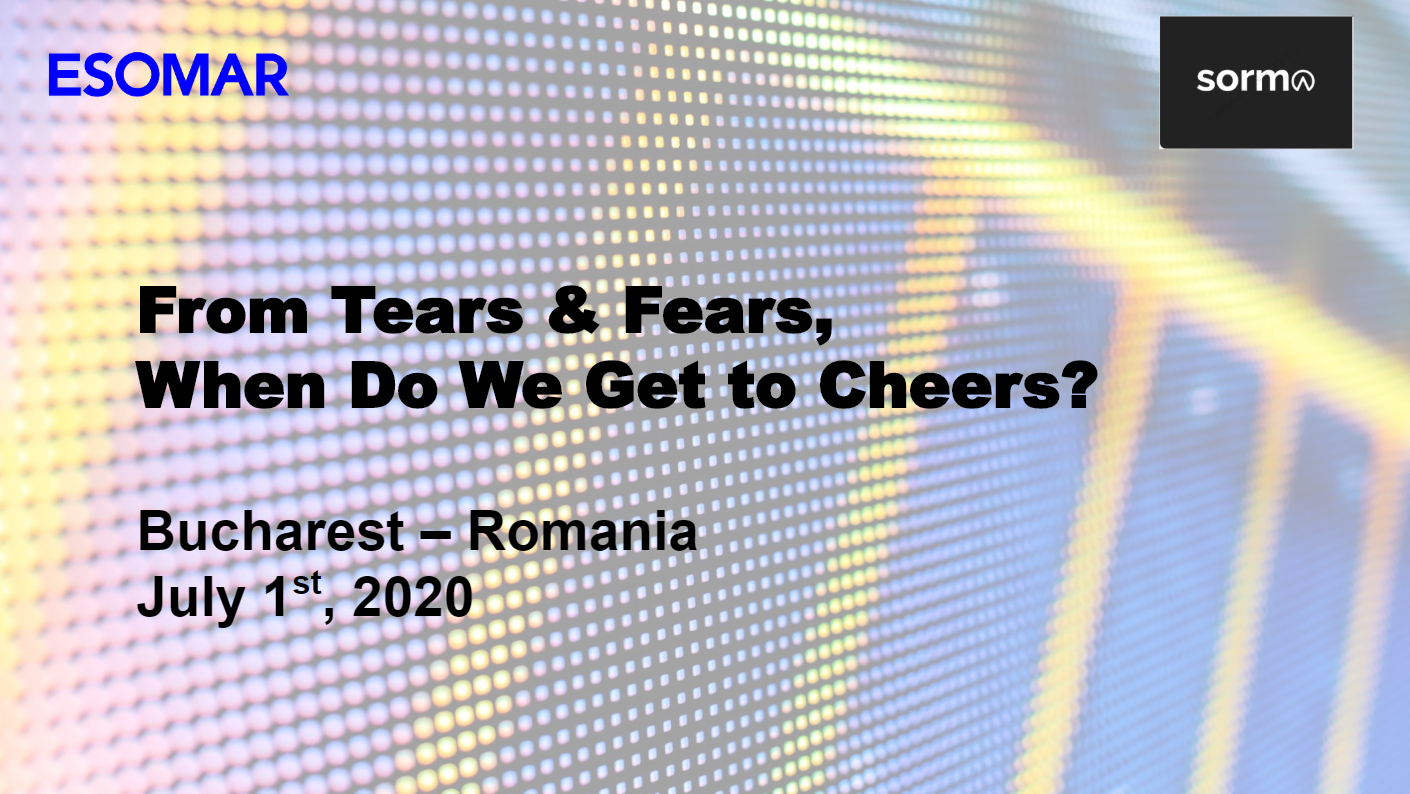 From fears and tears to Cheers